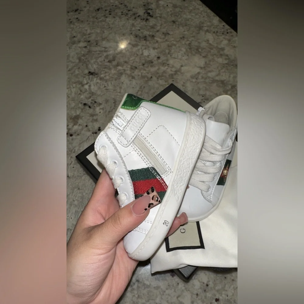 Gucci Leather Upper Rubber Sole - Picture 3 of 7